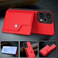 thumbnail image 3 of FOXDOCK Case for Xiaomi Redmi NOTE12 TURBO RFID-Blocking Card Holder - Stylish Button Closure Design, 3 of 4