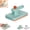 1pcs-a, variant on No-Touch Snap Grip Mini Mop, Hands Free Snap Clamp Design, Holder Compatible with Paper Towels and Wet Wipes, Multi-Surface Cleaning Tool for Kitchen, Bathroom, Glass, Car Interior