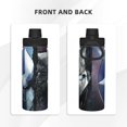 Iron Man Sports Insulated Water Bottle Stainless Steel Portable Cup