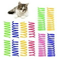 thumbnail image 4 of Colorful Springy Cat Toy Set Interactive Playful Bouncy Felines for Indoor Outdoor Exercise Stimulation 4PCS, 4 of 9