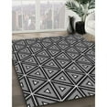 thumbnail image 3 of Ahgly Company Machine Washable Indoor Rectangle Transitional Charcoal Black Area Rugs, 3' x 5', 3 of 7