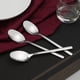 thumbnail image 3 of Cucharas de postre de acero inoxidable, 3 of 4