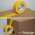 thumbnail image 4 of Ruban Adhésif Jaune - 3 Pouces x 45 Yards, Imperméable et Toutes Saisons, Sans Résidu, Résistant aux UV, Robuste pour Réparation de Voiture, Maison et Extérieur, 1 Rouleau -, 4 of 4