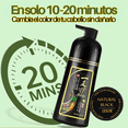 thumbnail image 3 of Shampoo Tinte Instantáneo Organico Cubre Canas Natural Jengibre Vino Rojo UNIVERSOENLINEA.COM, 3 of 4