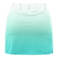 thumbnail image 3 of KIHOUT Summer Shorts Skirts for Women Gradient Mid-waist Sports Skirts Swimsuit Bottom, Size S-4XL, 3 of 6