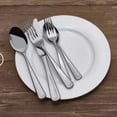 thumbnail image 2 of Mikasa Lofton 18/0 Forged Stainless Steel 20pc. Flatware Set (Service for Four), 2 of 2