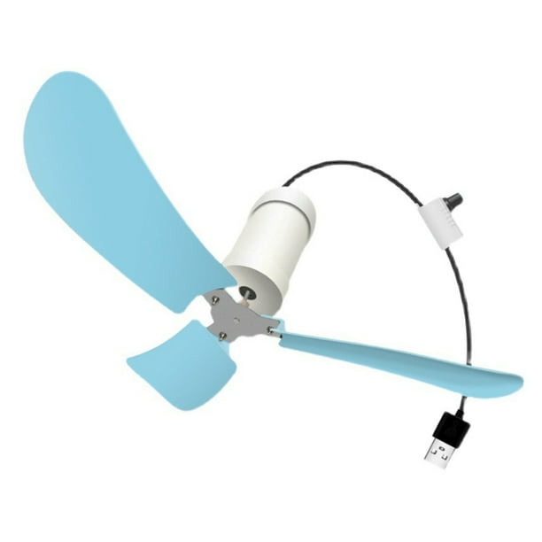 3 Leaves Canopy 5V USB Ceiling Fan Speed Control Switch Camping Tent