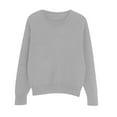 thumbnail image 6 of Sweaters for Womenknit Textured Hoodie Loose Fit Drawstring Hoodie Oversized Sweaters V Neck Cozy Knitted Drawstring Hooded Plus Size Ribbed Knit Hoodie Sweaters Pullover Sweater S-Xl, 6 of 9