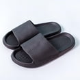 thumbnail image 5 of Bixock Bathroom Shoes for Women,Slippers for Women Solid Color Thick Soft Sole Indoor Home Bedroom Relaxed Casual Shoes, 5 of 6