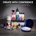 thumbnail image 7 of Daler-Rowney Aquafine Watercolor Paint Half Pan Travel Set, Assorted Colors, 24 Pieces, 7 of 7