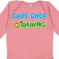 thumbnail image 4 of Inktastic Sous Chef in Training Boys or Girls Long Sleeve Baby Bodysuit, 4 of 5
