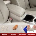 thumbnail image 2 of KBH Center Console Lid Armrest Replacement Cover for Cadillac SRX Accessories 2010-2016, Car Arm Rest Cover Skin Upholstery, Beige (Leather Skin Only), 2 of 6