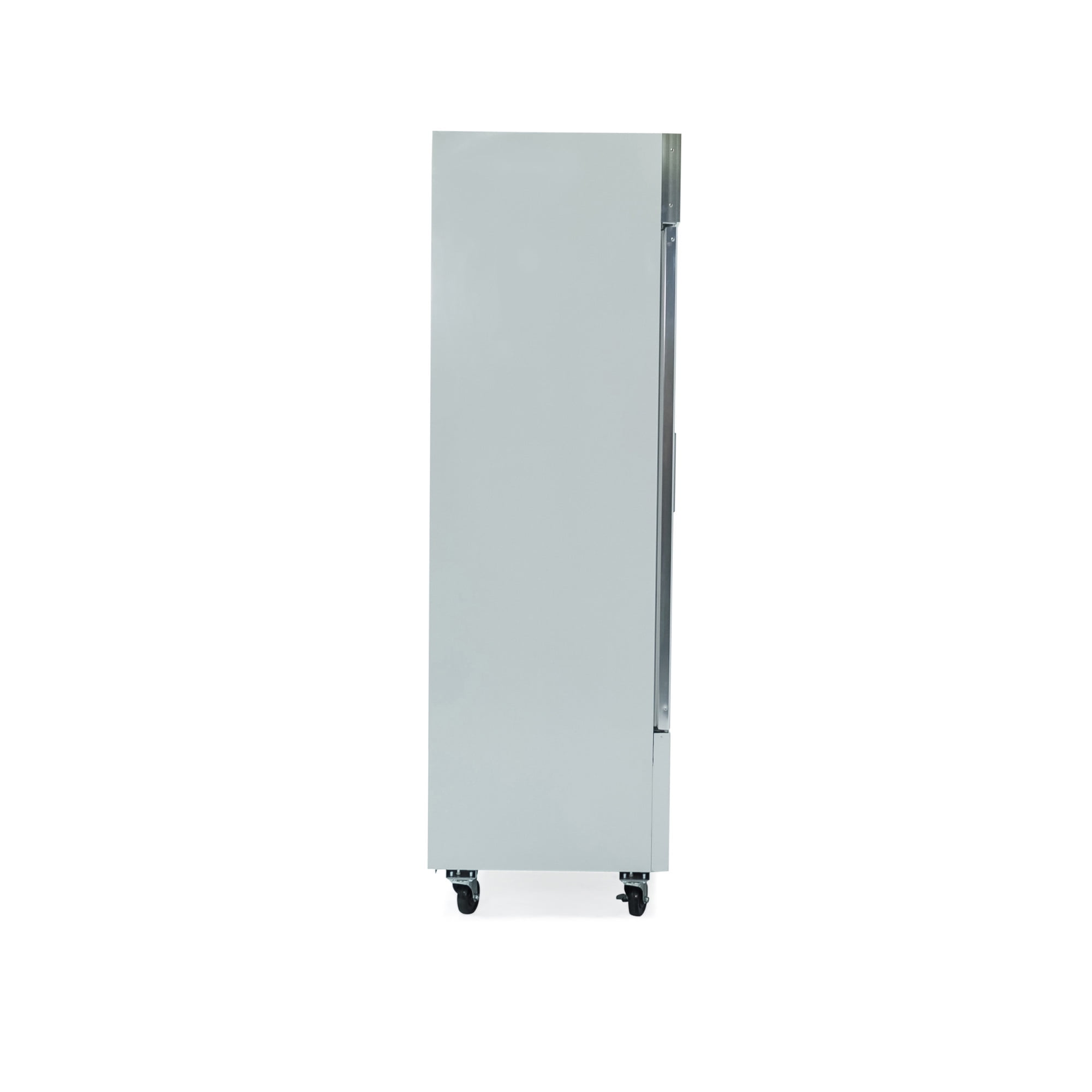 Norpole 45 cu. ft. Frost Free Commercial Upright Merchandiser Freezer in White in White