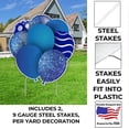 thumbnail image 3 of Victory Store Blue Balloon Outdoor Birthday Party Signs with Stakes 22740b, Set of 4, 3 of 8