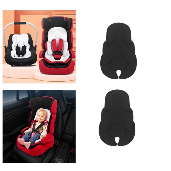 2x Cojín para cochecito de bebé Almohada de apoyo para la cabeza y el cuerpo de suave y transpirable para bebé recién nacido CUTICAT Cojín de cochecito