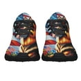 thumbnail image 5 of Patriot German Shepherd American flag Shoes Sneakers Black Size 11.5, 5 of 7
