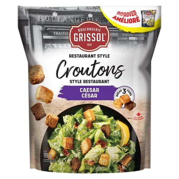 Boulangerie Grissol Restaurant Style Croutons Caesar, Dare, 135g