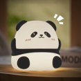 thumbnail image 4 of BOBOMTOI Night Light Gifts Tuan Tuan Healing Pandass Silica Gel Lamp USB Bedhead Sleep Vibes Lamp Creationary Cartoons Gift Nightlight, 4 of 4