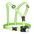 thumbnail image 2 of Running Lights for Runners, 500 LM Adjustable Running Chest Light 90° Adjustable Led Lamp 270° Reflective Running Vest USB-C Rechargeable for Running Hiking Cycling Walking, 2 of 9