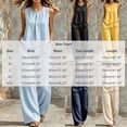 thumbnail image 3 of Karymi Cute Tops for Women Two Piece Outfit Set, Crew Neck Sleeveless Asymmetric Layered Tank Top, High Waist Wide Leg Pants with Pockets, 3 of 5