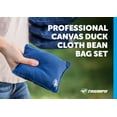 thumbnail image 2 of Triumph Classic Canvas Cornhole Bag Set - Includes Four 16oz Duck Cloth Cornhole Bags and Storage Container, 2 of 13