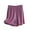 Purple, variant on Ltctricy Women's Plus Size Pajama Shorts Soft Elastic High Waisted Comfy Sleep Shorts Loungewear Pj Bottoms