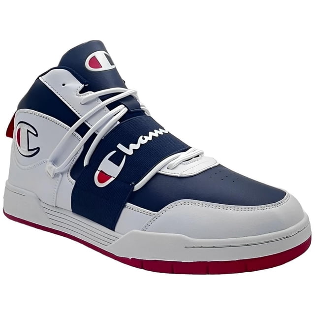 Tenis Champion Court Band Mid para Hombre. CAS10425M blanco 27.5