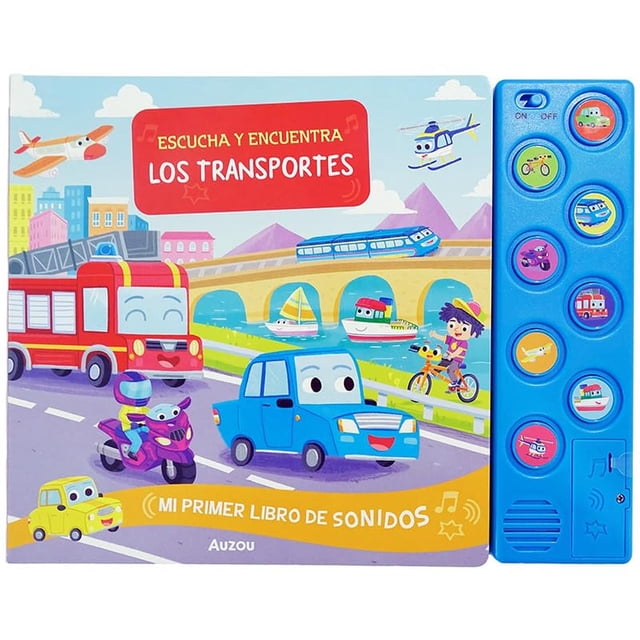 Libro Escucha Y Encuentra, Los Transportes Tapa Dura, Autor Gabriele Tafuni, Editorial Auzou