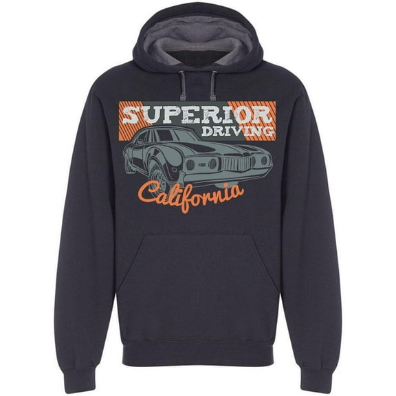 Superior Driving Hoodie Men -Image by Shutterstock, Male 3X-Large