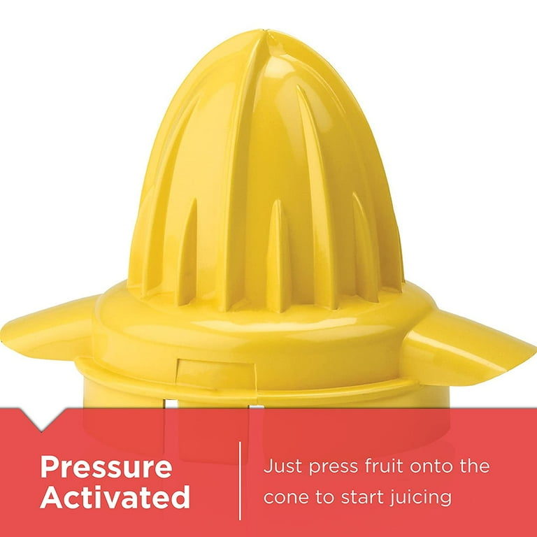 BLACK+DECKER Electric 32oz Citrus Juicer Machine, White