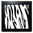 thumbnail image 1 of Pinto Animal Art Grain Illustration Pattern Black Square Frame Picture Wall Tabletop, 1 of 3