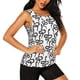 thumbnail image 2 of Balery Hand Drawn Snake Camiseta sin mangas estampada ligera para mujer, tops de entrenamiento sin mangas, camisetas de yoga transpirables de secado rápido.-Small, 2 of 7
