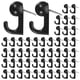 thumbnail image 1 of 50 piezas Push Pin ganchos Cabezas de plástico Tachones de pulgar ganchos Pastura de empuje de tablero de corcho para colgar, 1 of 7