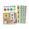 thumbnail image 1 of QR Code Smart Labels | Color Coded Scannable Stickers for Storage Bins Moving Containers & Organization | Pack and Track Inventory on iOS & Android App | Pack of 48 (Original), 1 of 1