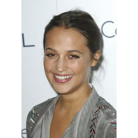 Hotel Photo - Alicia Vikander At Arrivals For 2015 Elle Women In Hollywood Awards Four Seasons Hotel Beverly Hills Los Angeles Ca October 19 2015 Photo By Elizabeth GoodenoughEverett Collection Photo Print