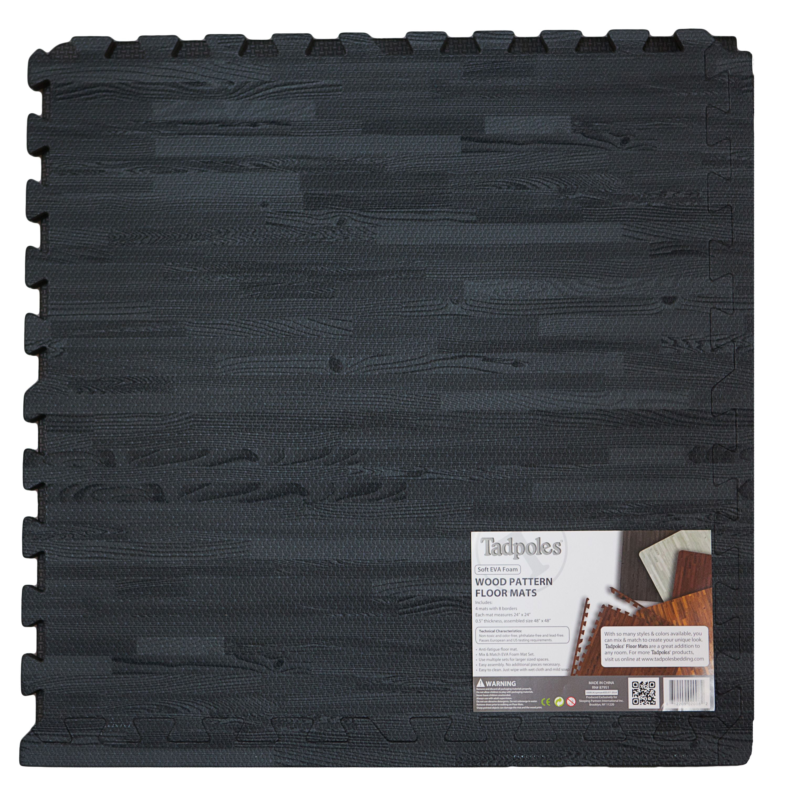 tadpoles wood grain playmat