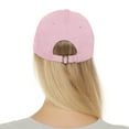 thumbnail image 6 of Rainbow Hat Cap Strap Back Dad Hat with Round Patch, 6 of 7