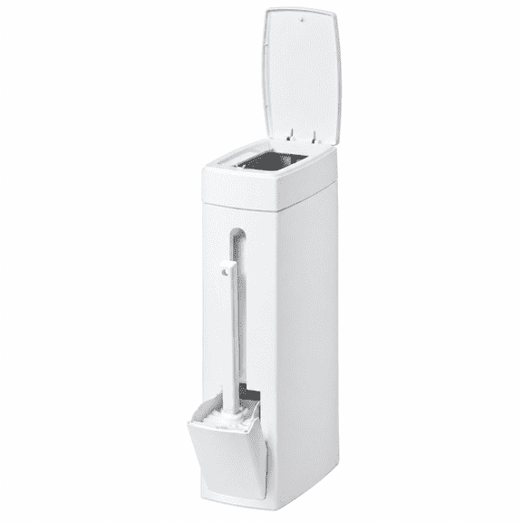 Small Bathroom Trash Can with Lid – Compact Garbage Bin for Home, Office, Bedroom & Bathroom, Odor-Proof & Space-Saving Design