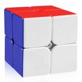 thumbnail image 1 of Cyclone Boys 2x2 Speed Cube Stickerless 2 By 2 Magic Cube Puzzles Juguetes Afortunado Sencillez, 1 of 3