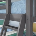 thumbnail image 5 of Better Homes & Gardens Kane Twin Over Twin Bunk Bed, Gray Finish, 5 of 10