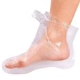 thumbnail image 1 of Calcetines hidratantes desechables para pies, 100 unidades, calcetines hidratantes para pies, calcetines de plástico para pedicura, calcetines de spa para pies para mujer, calcetines medicados con ce TUNC Sencillez, 1 of 5
