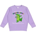 thumbnail image 2 of Inktastic There's No Party Like Mardi Gras-alligator Toddler Sweatshirt, 2 of 4