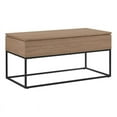 thumbnail image 1 of 40" Wood and Metal Lift Top Coffee Table - Smoked Oak, 1 of 5