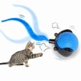 thumbnail image 3 of Interactive Smart Cat Toy Ball with Retractable Wand, Automatic Rolling Electric Cat Toy for Indoor Cats, USB Rechargeable Kitten Toy to Relieve Boredom, Dual Color Options, 3 of 3