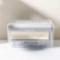 thumbnail image 3 of Soporte de espuma Baño portátil Caja de contenedor de escenario de lavandería con tapa de ropa de hogar Accesorios de limpieza para senderismo gris Advancent HA059753-02, 3 of 7