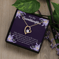 thumbnail image 6 of To My Granddaughter From Heaven Forever Necklace w Message Card, 6 of 20