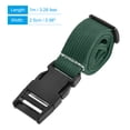 thumbnail image 2 of Unique Bargains 1m Length with Quick Release Buckle Luggage Straps, Light Green, 2 of 5