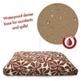 thumbnail image 4 of Majestic Pet | Plantation Rectangle Pet Bed For Dogs, Removable Cover, Chocolate, Large, 4 of 5