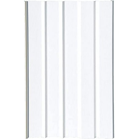 Mobile Home Skirting Vinyl Underpinning Panel White 16"" W X 28"" L (Pack Of 8)