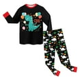 thumbnail image 5 of eczipvz Boy Pjs Toddler Toddler Kids Toddler Girls Boys Soft Comfy Solid Sleepwear Pajamas Pjs Set Red,6-7 Years, 5 of 5